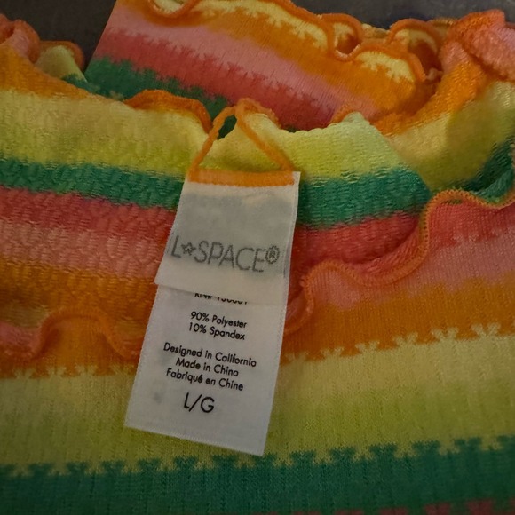 L*Space Under the Sun Wildflower Top NWOT Size Large - Picture 7 of 7